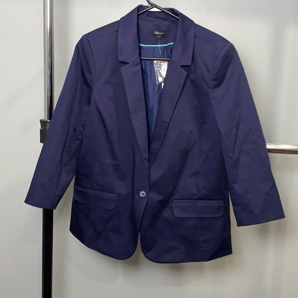 Reitmans Navy Blue Blazer - Picture 5 of 6